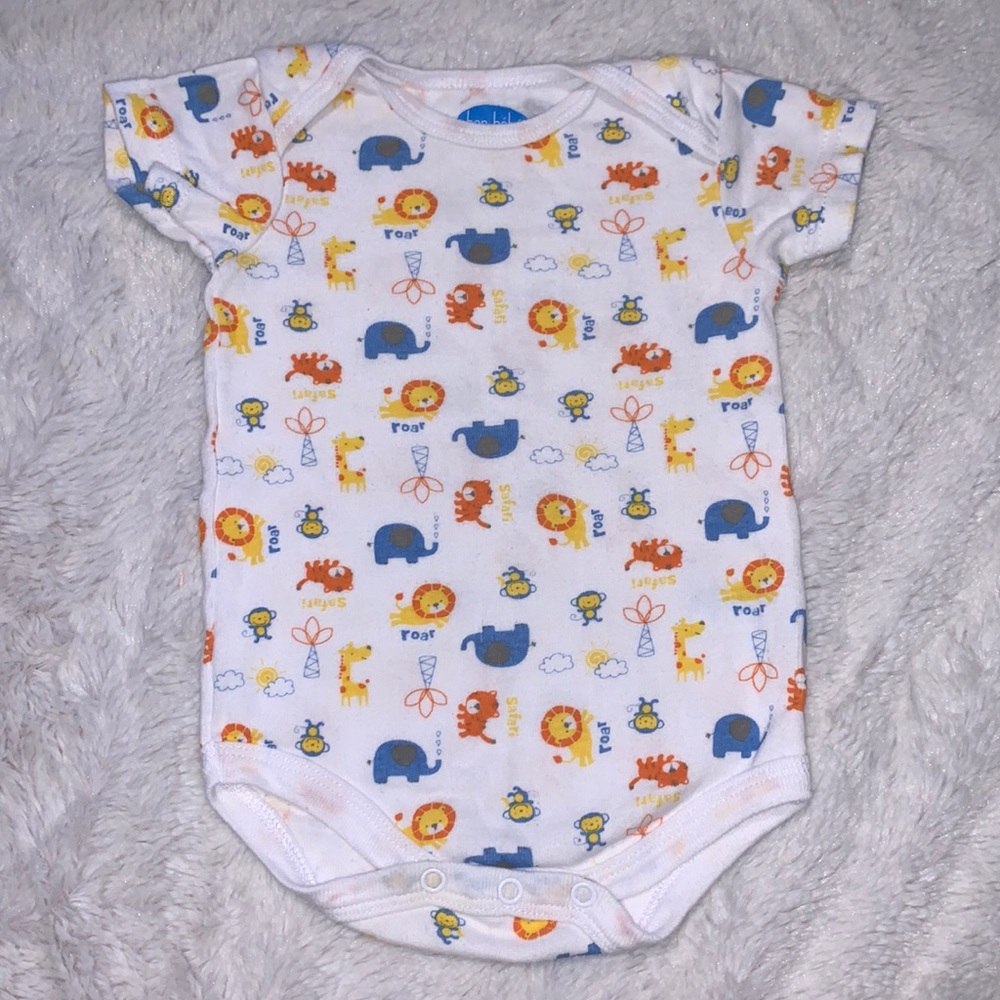 (3 for $10) bon bebe Animal print bodysuit